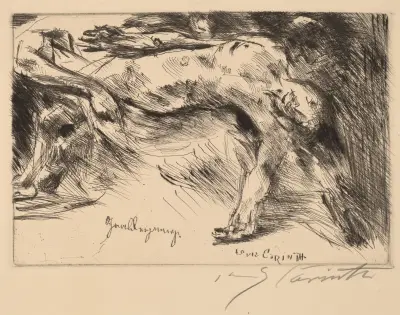 Entombment von Lovis Corinth