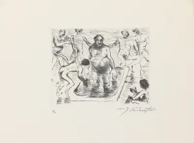 Gastmahl des Trimalchio 06 von Lovis Corinth