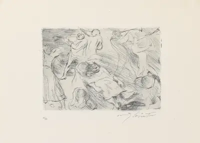 Gastmahl des Trimalchio 07 von Lovis Corinth