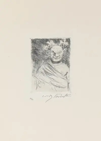 Gastmahl des Trimalchio 08 von Lovis Corinth