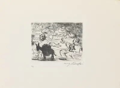 Gastmahl des Trimalchio 09 von Lovis Corinth