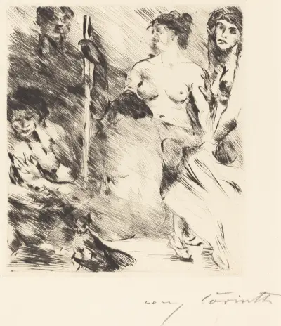 Harem av Lovis Corinth