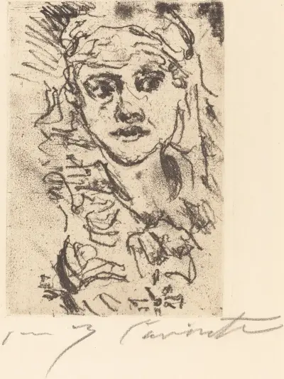 Henny Porten av Lovis Corinth