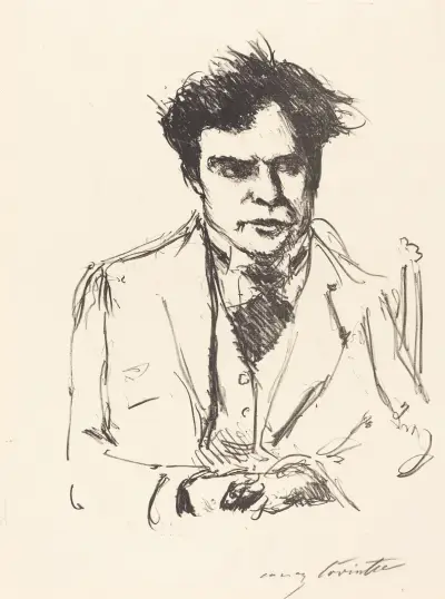 Joseph Schwarz av Lovis Corinth