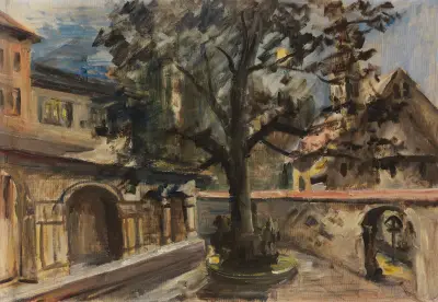 Klostergarten von Lovis Corinth
