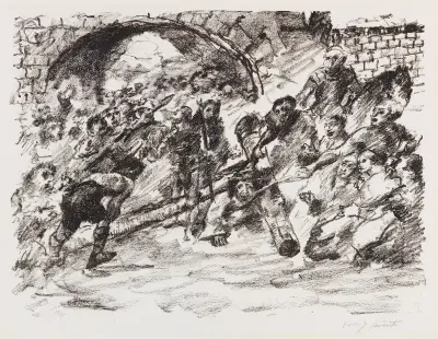 Kreuztragung von Lovis Corinth