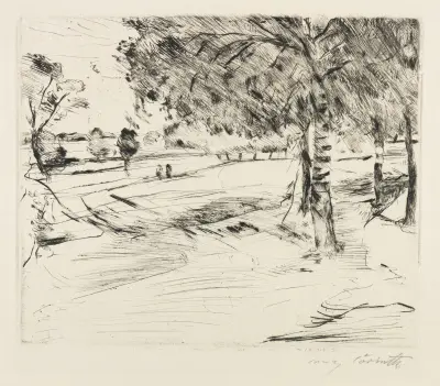 Landschaft von Lovis Corinth
