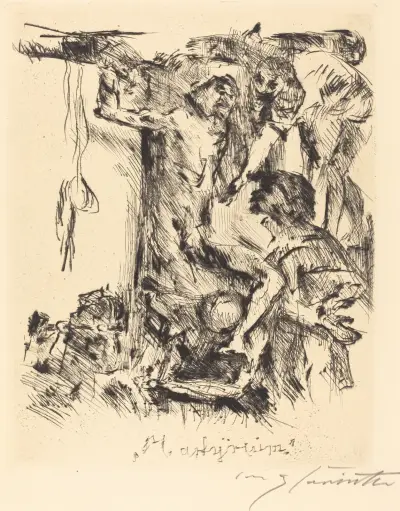 Martyrium av Lovis Corinth