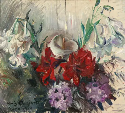Römische Blumen von Lovis Corinth
