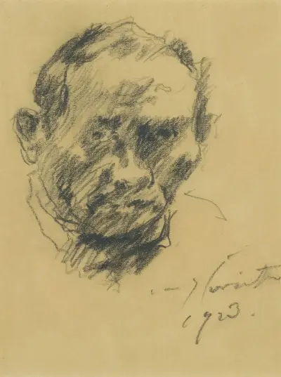 Självporträtt av Lovis Corinth