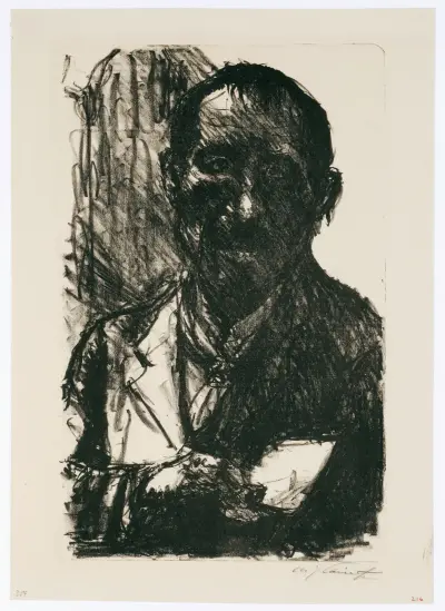 Autoportrét – č. 1, Lovis Corinth