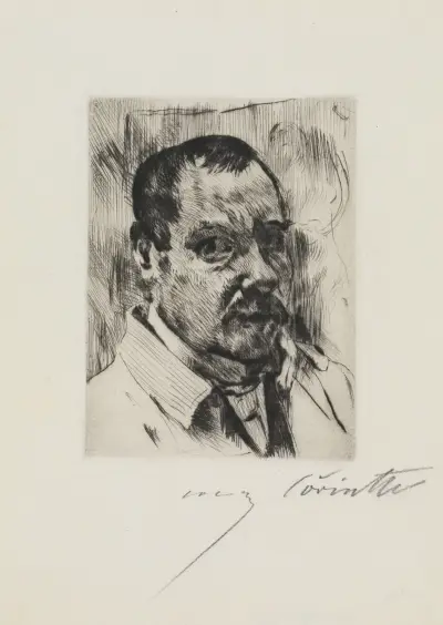 Selbstbildnis von Lovis Corinth