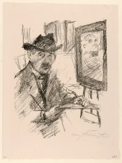 Autoportrét, 1920 – č. 3, Lovis Corinth
