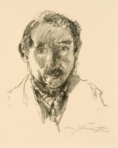 Självporträtt av Lovis Corinth