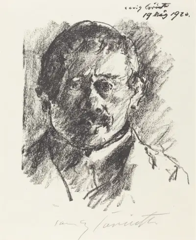 Self-Portrait (Selbstbildnis) von Lovis Corinth