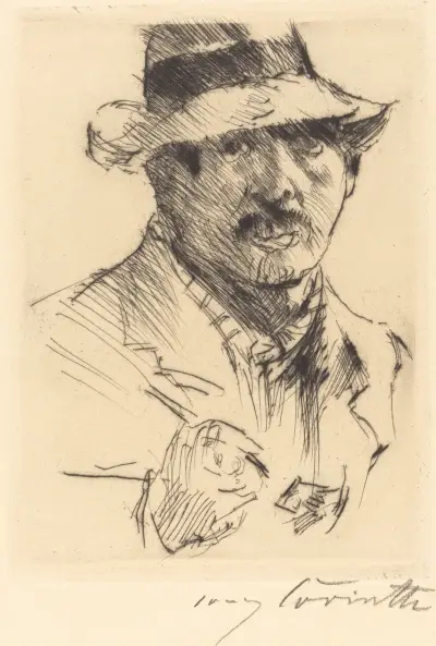 Self-Portrait (Selbstbildnis) III von Lovis Corinth