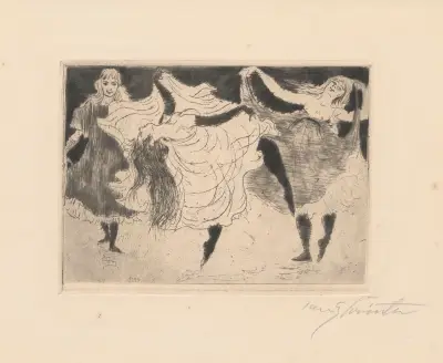 Tänzerinnen von Lovis Corinth