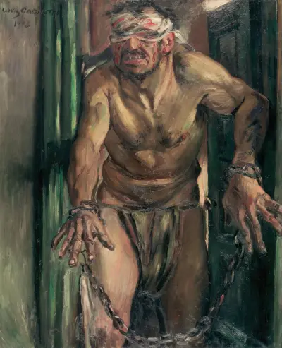 The Blinded Samson von Lovis Corinth