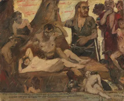 The Homeric Laughter av Lovis Corinth