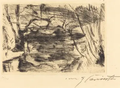 Den nya sjön av Lovis Corinth