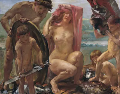 Mars vapen av Lovis Corinth