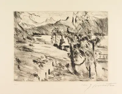 Walchensee von Lovis Corinth
