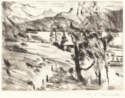 Walchensee Landscape von Lovis Corinth