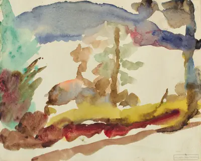 Walchenseelandschaft von Lovis Corinth