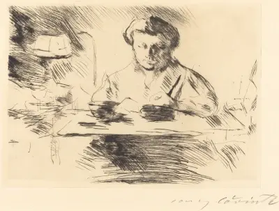Die Gattin von Lovis Corinth