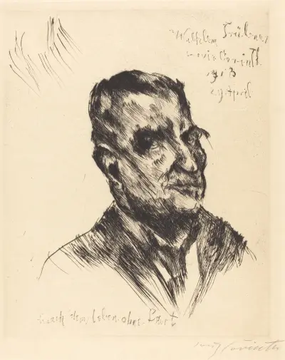 Wilhelm Trübner von Lovis Corinth