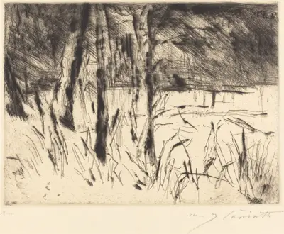 Zoological Garden (Tiergarten) von Lovis Corinth