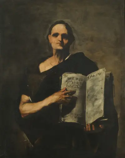 Ein Mathematiker von Luca Giordano