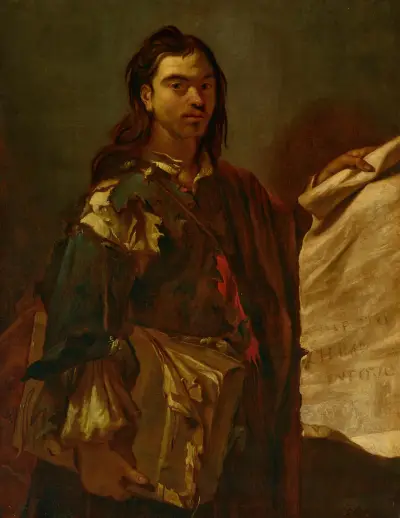 Ein Philosoph von Luca Giordano