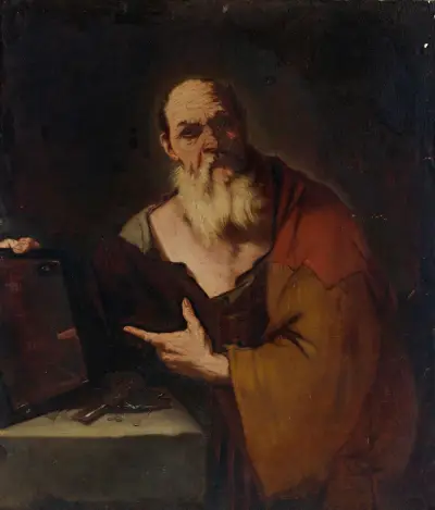 Socrates av Luca Giordano