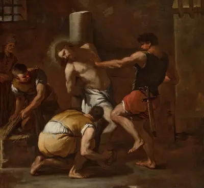 Die Geißelung Christi von Luca Giordano