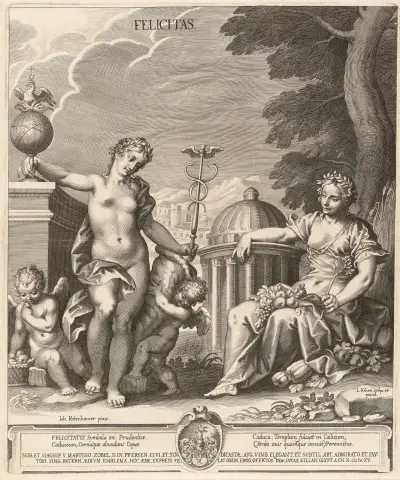 Allegorie des Wohlstands (Felicitas) von Lucas Kilian