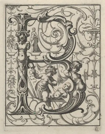 Newes ABC Buchlein; B von Lucas Kilian