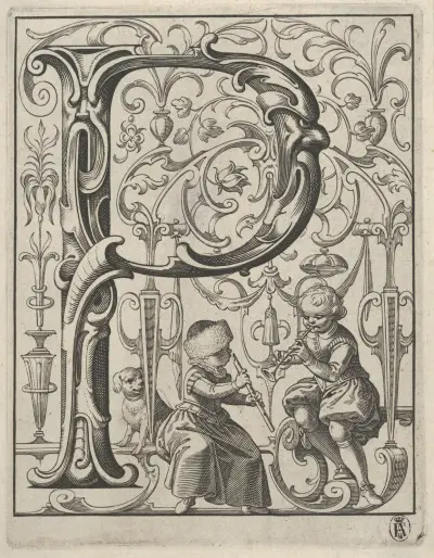 Newes ABC Buchlein; P von Lucas Kilian