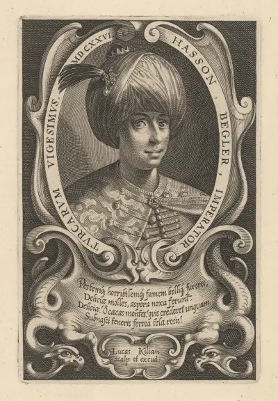 Porträt von Hassan Khodja von Lucas Kilian