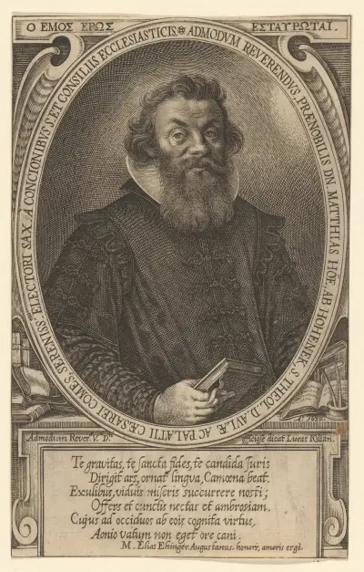 Porträt von Matthias Hoë van Hoënegg von Lucas Kilian