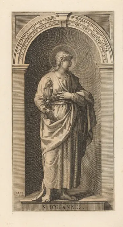 Der heilige Johannes von Lucas Kilian
