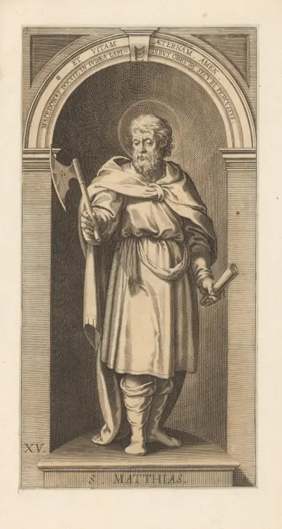 Der heilige Matthias von Lucas Kilian
