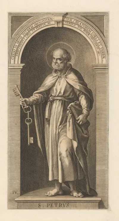 Der heilige Petrus von Lucas Kilian