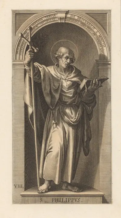 Der heilige Philippus von Lucas Kilian