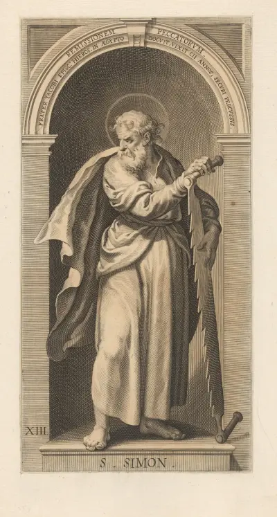 Der heilige Simon der Zelot von Lucas Kilian