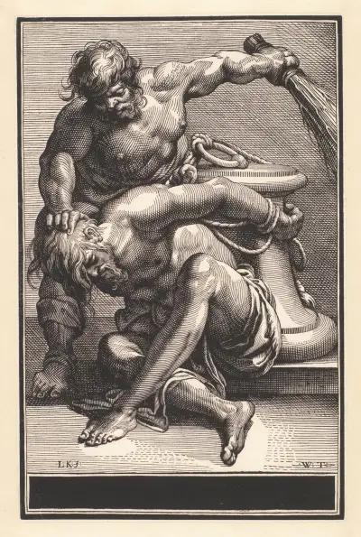 Die Geißelung Christi von Lucas Kilian