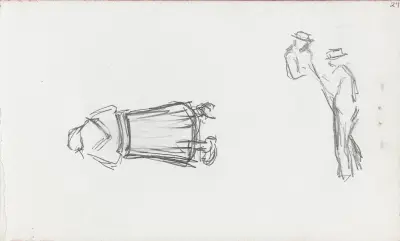 Figurenstudien von Ludvig Karsten