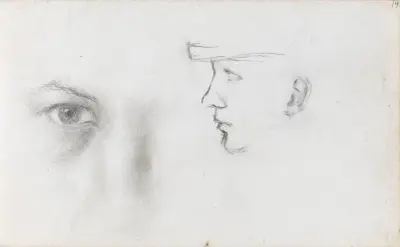Auge; Gesicht von Ludvig Karsten