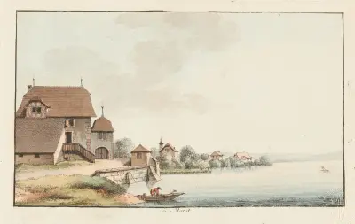 Vid Morat av Johann Ludwig Aberli