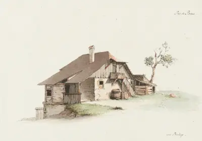 Bernergård av Johann Ludwig Aberli